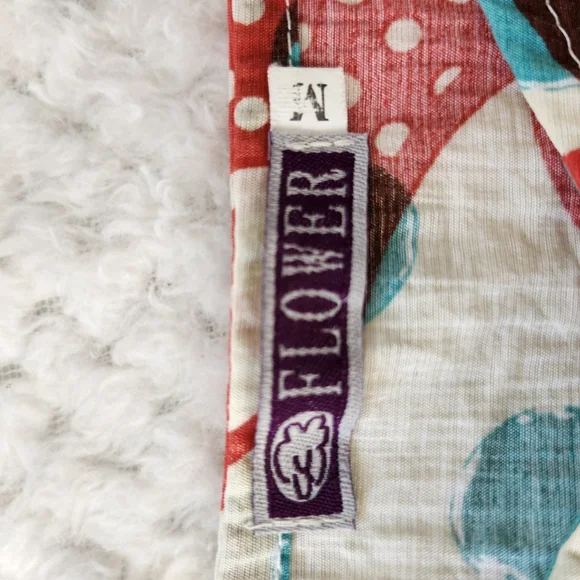 Flower Sleeveless Top  Size M - Picture 3 of 5